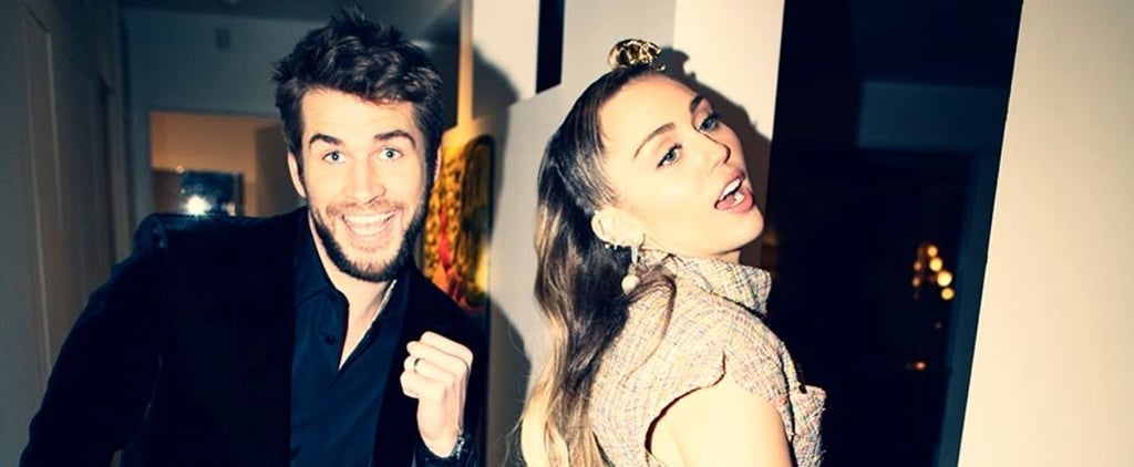 Liam Hemsworth and Miley Cyrus Cute Instagram Pictures