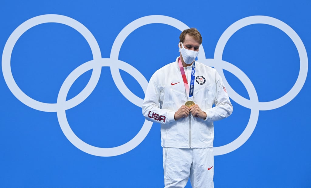 Chase Kalisz Wins First Gold Medal for Team USA at Olympics