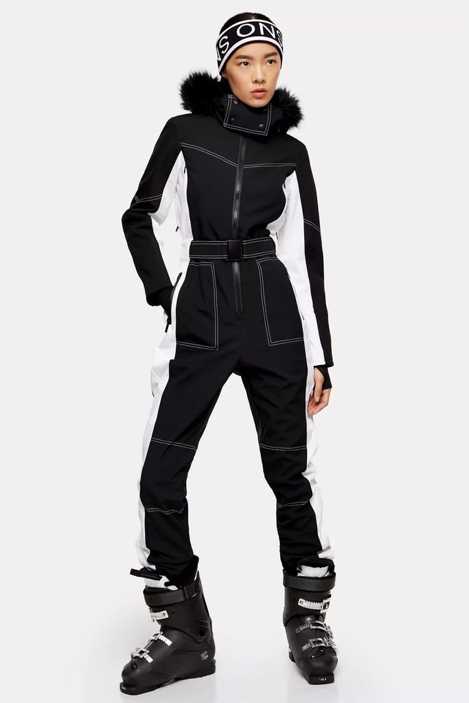 Topshop SNO Colour Block Ski Snow Suit