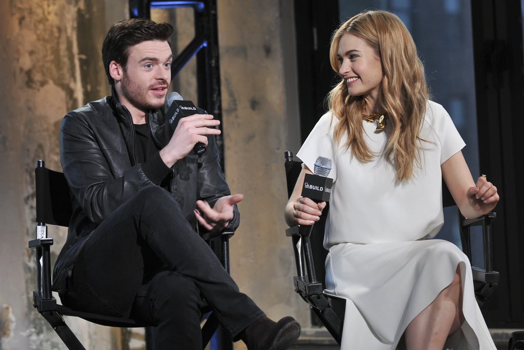 Cinderella's Richard Madden and Lily James Together