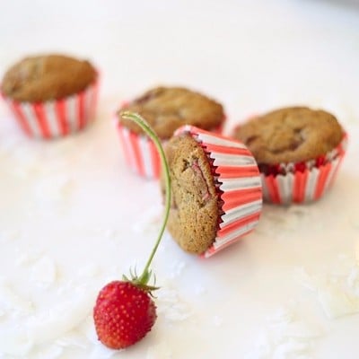 Strawberry Shortcake Protein Muffin Recipe