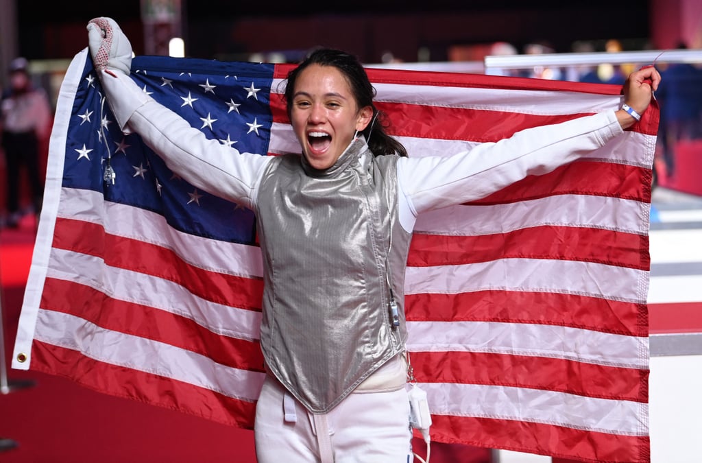 See Lee Kiefer Make History With Olympic Gold Fencing Win