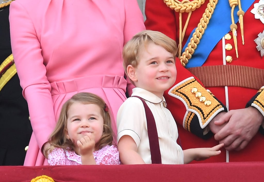 Pictured: Princess Charlotte and Prince George