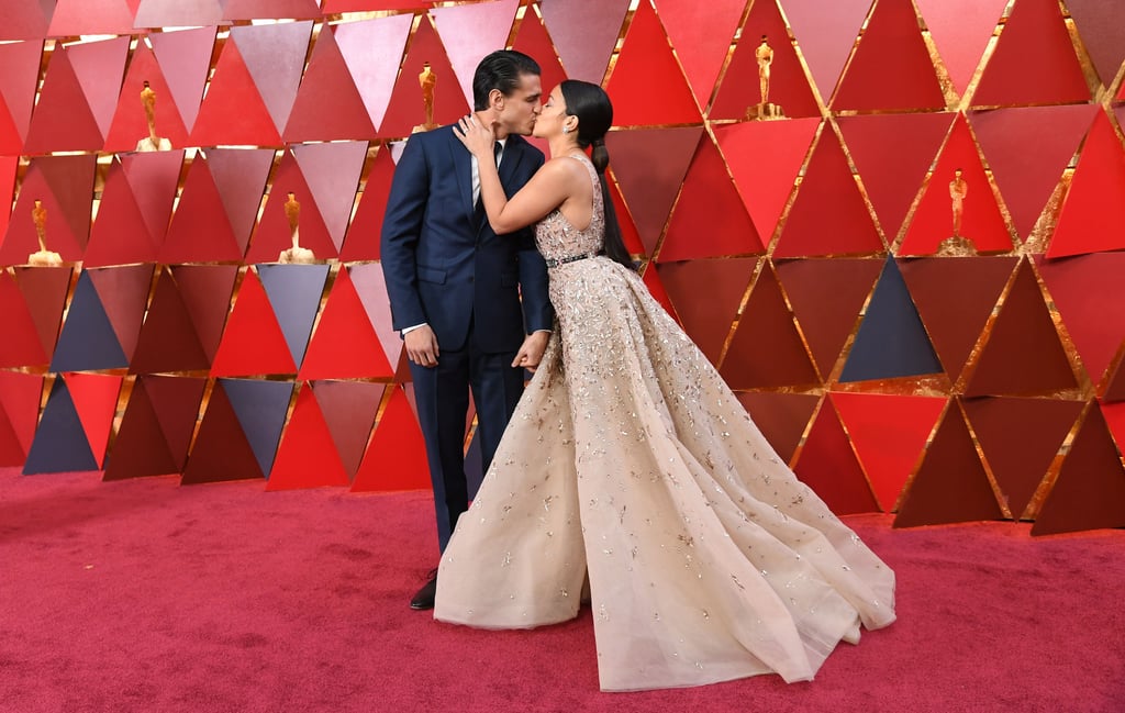 Gina Rodriguez Oscars Hair and Makeup 2018