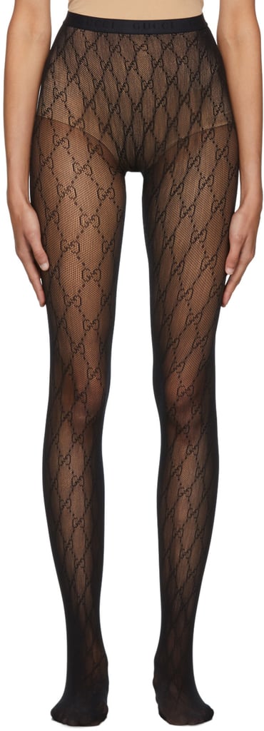 Gucci Black GG Tights