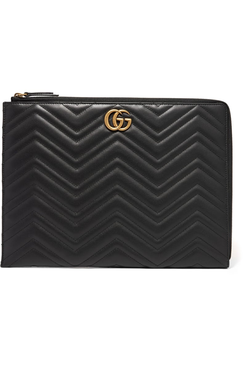 Gucci Quilted Leather Laptop Case