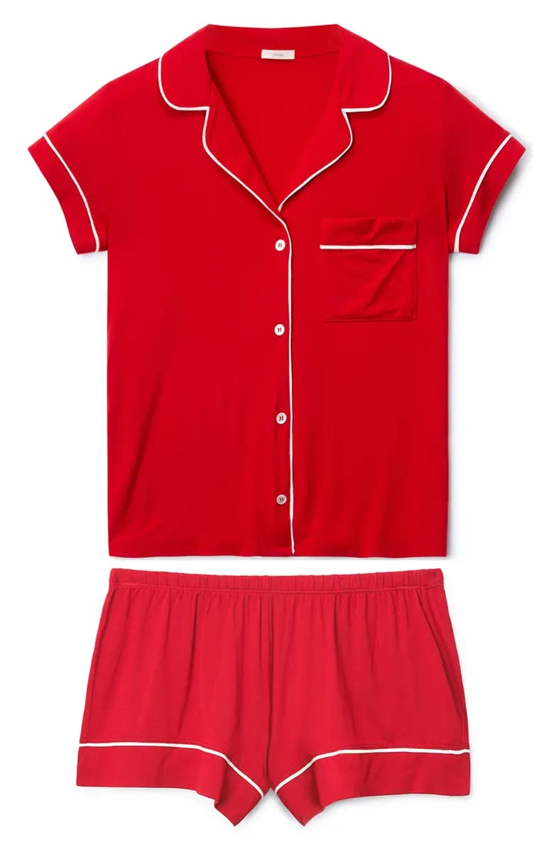 Valentine's Gifts For Friends: Eberjey Gisele Jersey Knit Shorty Pajamas