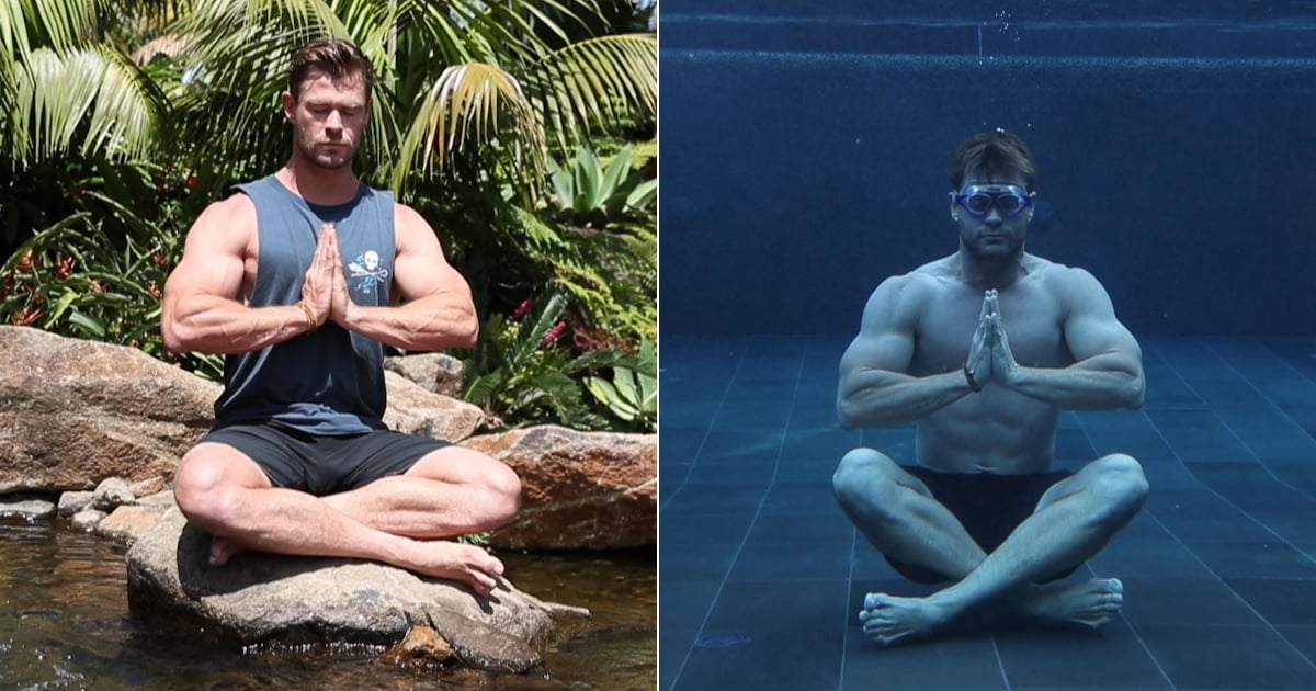 Do Yoga To Burn Off The Crazy Calories: Start Your Yoga Journey With Chris  Hemsworth