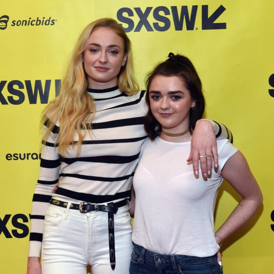Maisie Williams and Sophie Turner GIFs