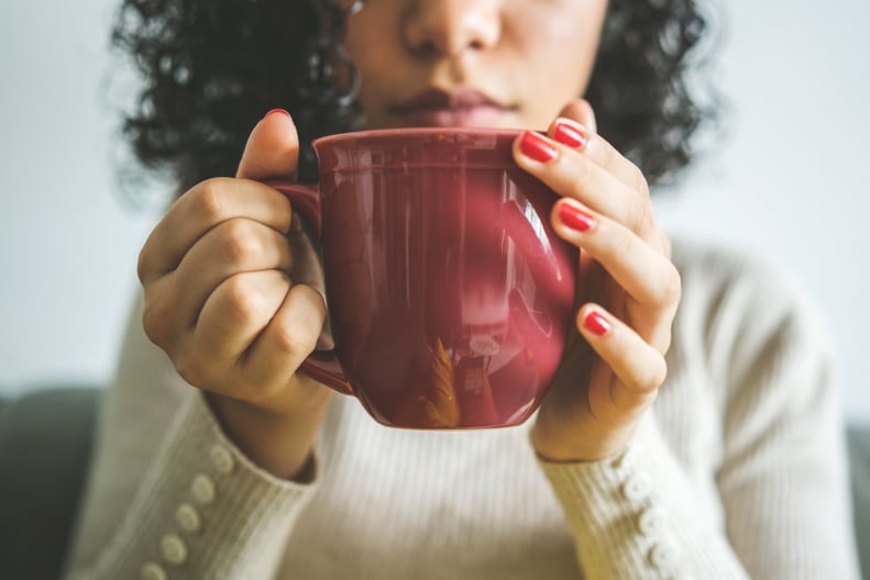 Woman drinking tea ProLon diet