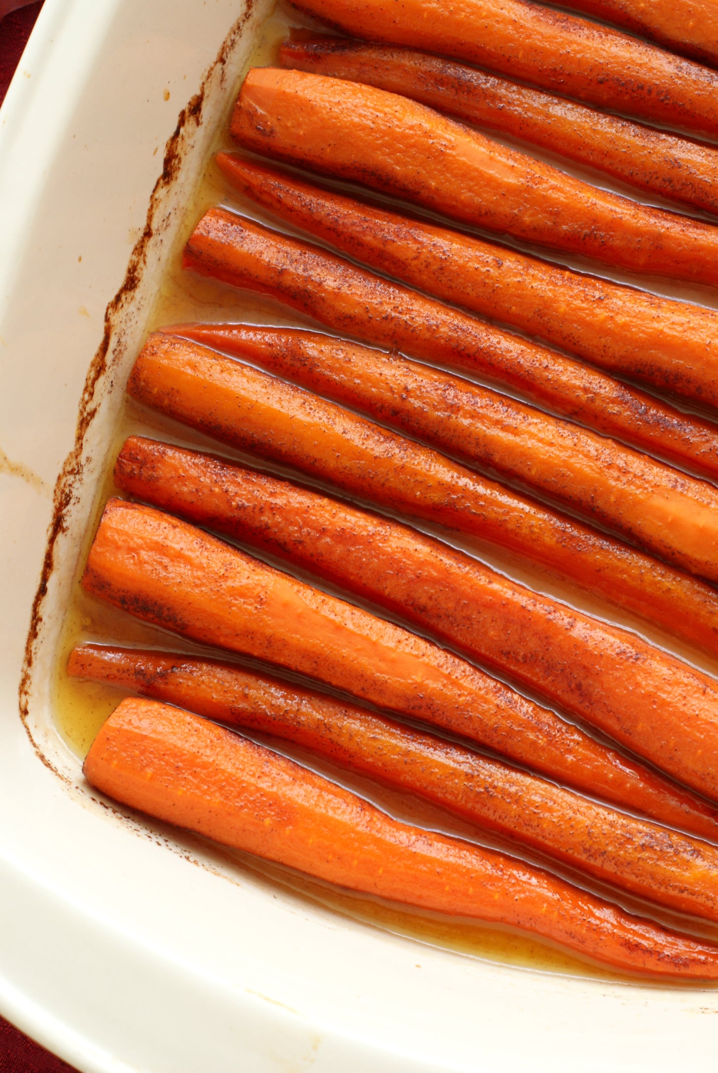 Cinnamon Butter Baked Carrots