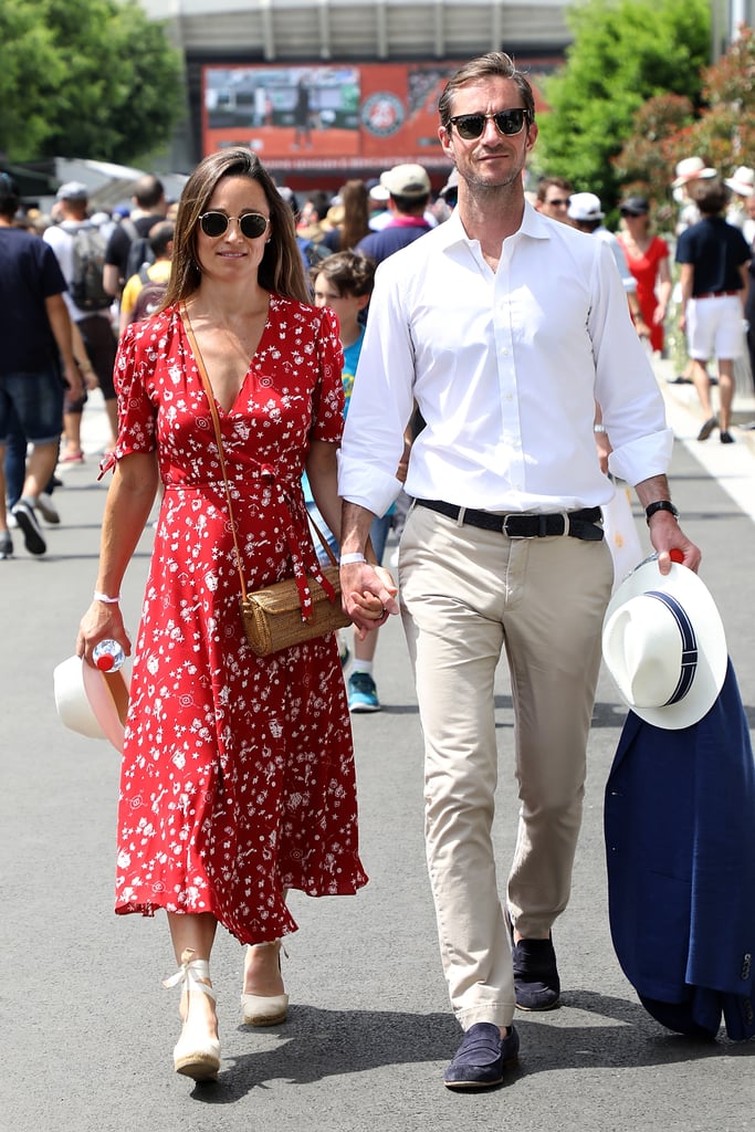 Pippa Middleton Red Ralph Lauren Dress