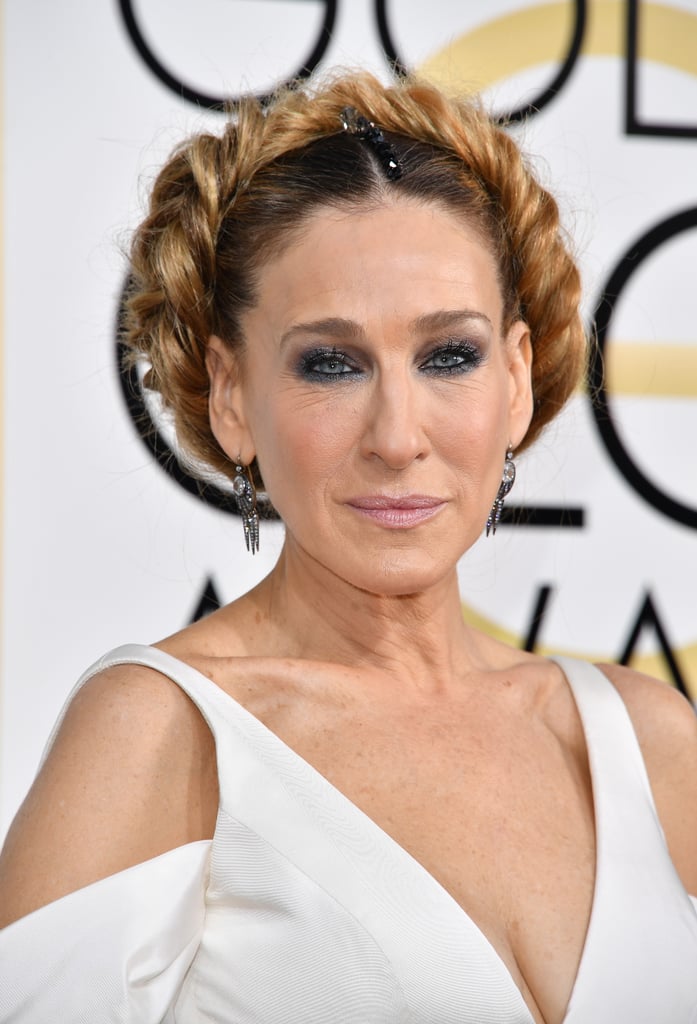 Sarah Jessica Parker's Princess Leia Hair 2017 Golden Globes