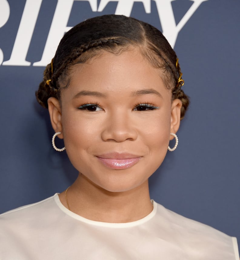 Storm Reid's Metallic Eyeliner