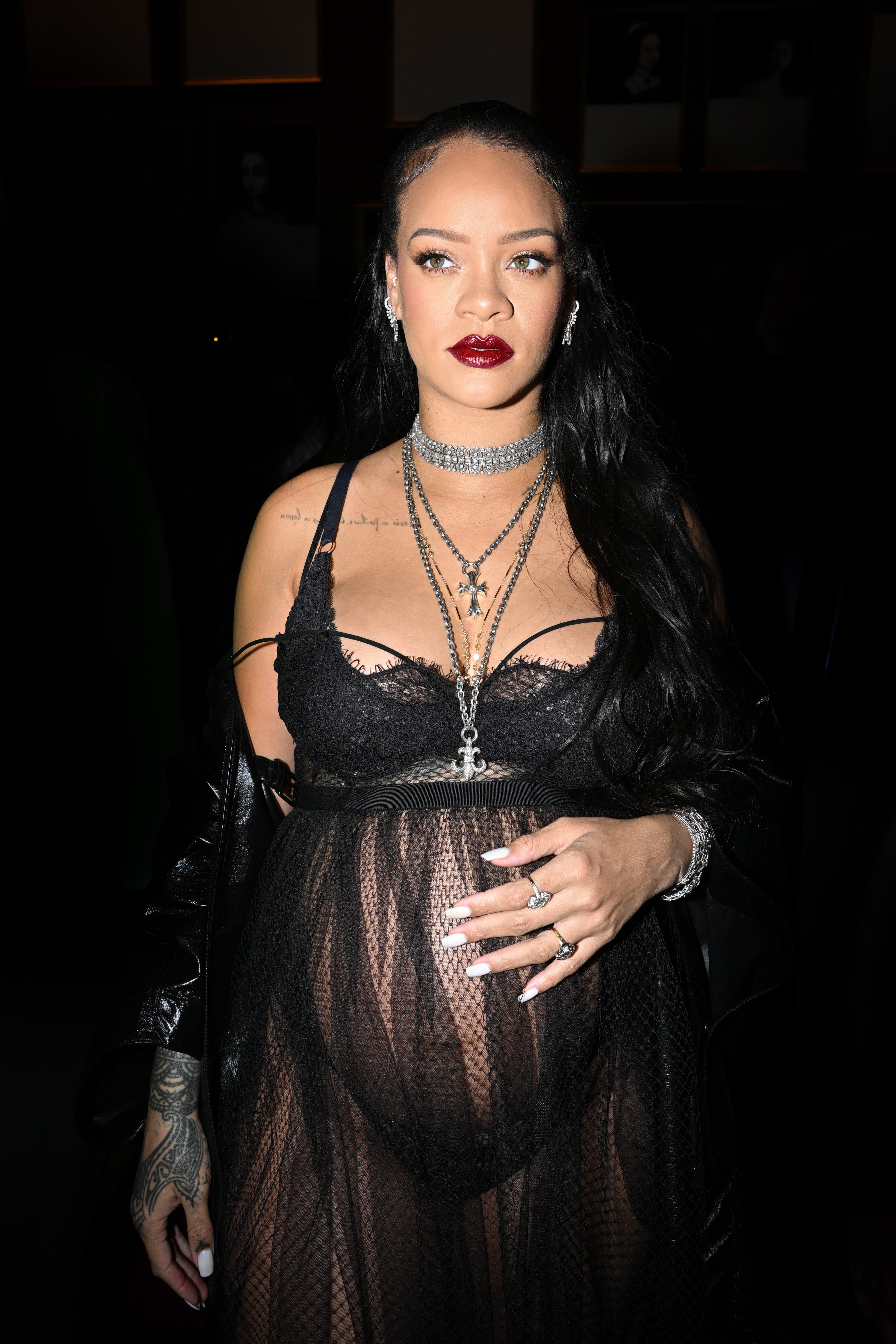 Rihanna Fashion Trend New Dior Logo Bags Street Style