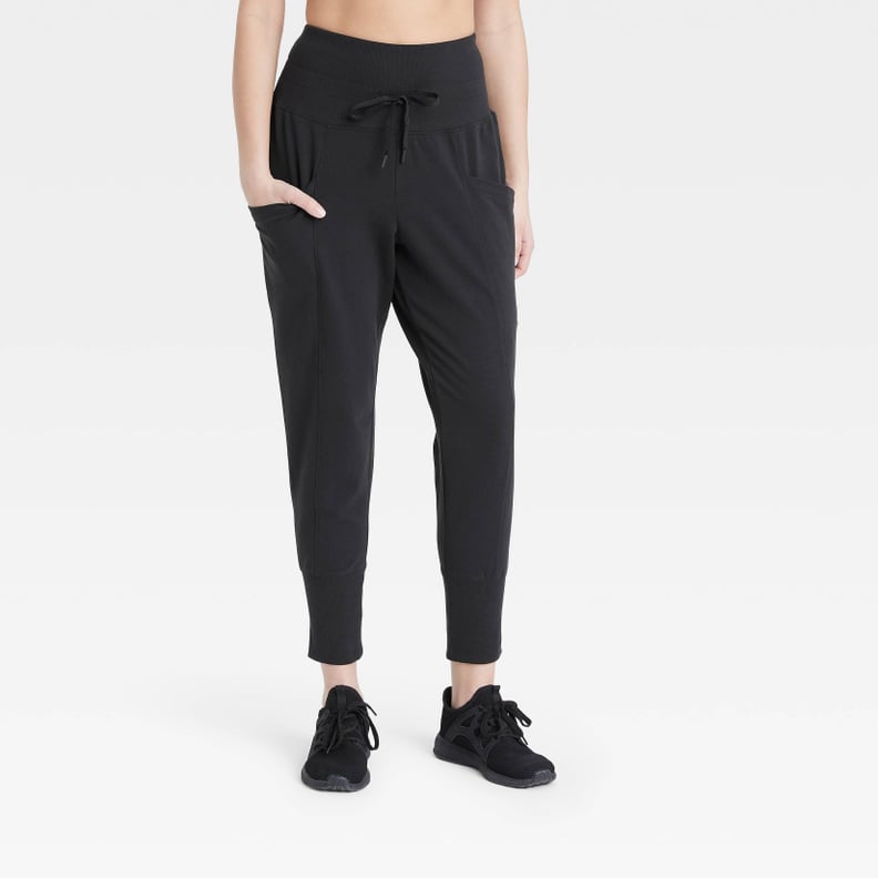 Cozy Joggers: All in Motion High-Rise Ribbed Joggers