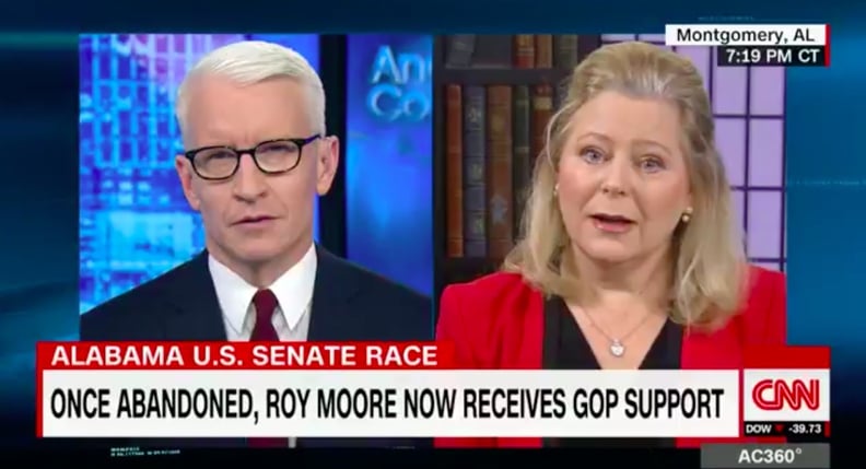 Anderson Cooper speaks with Roy Moore spokesperson, Janet Porter