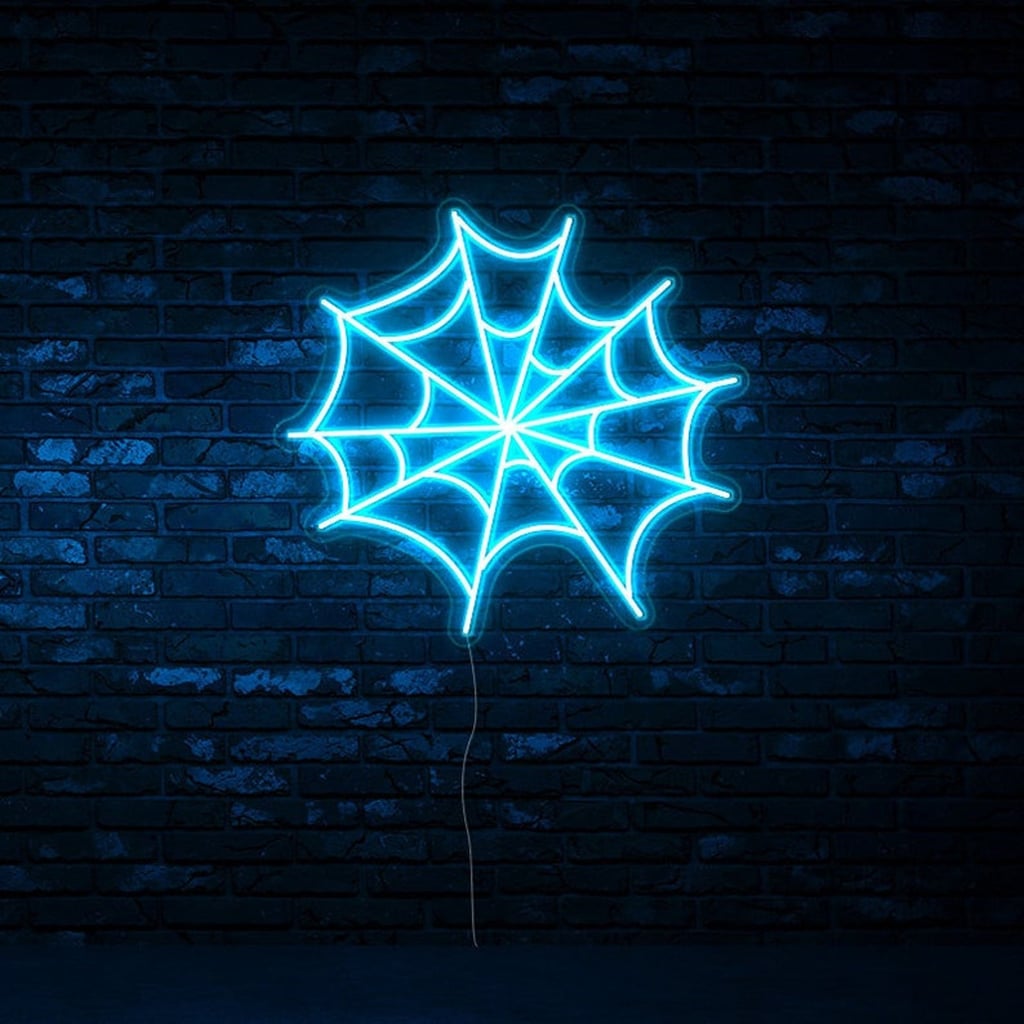 Spiderweb Neon Light