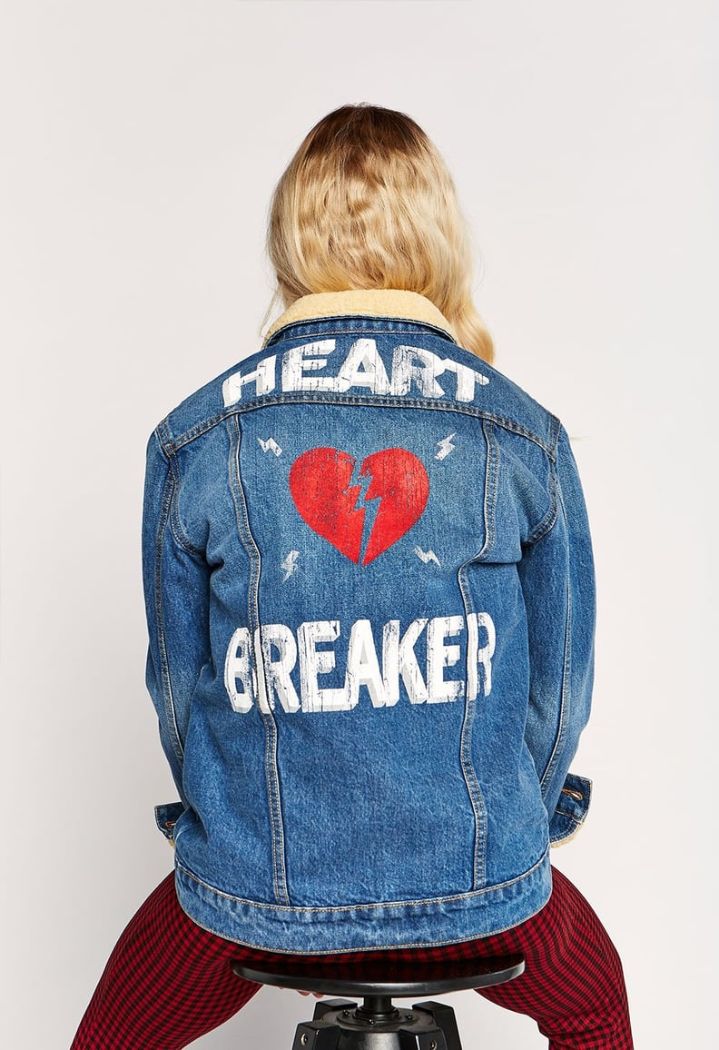 Daydreamer Heartbreaker Oversized Denim Jacket