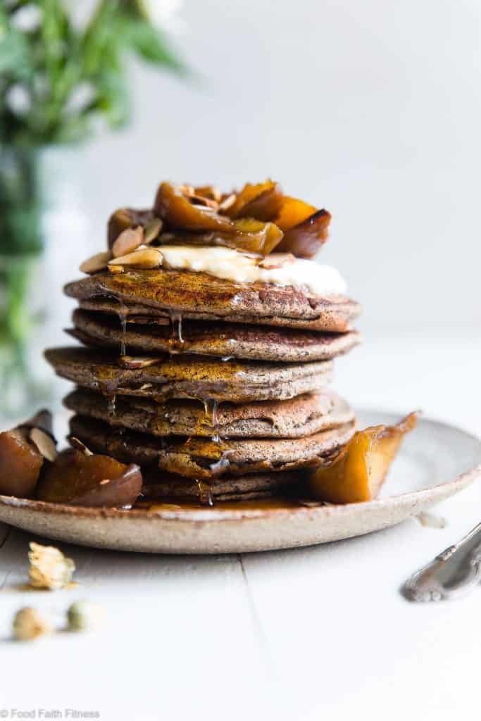 Healthy Gluten Free Buckwheat Pancakes