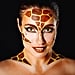 Giraffe Costumes Using Makeup For Halloween