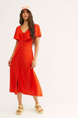 FP Beach Messenger Midi Dress