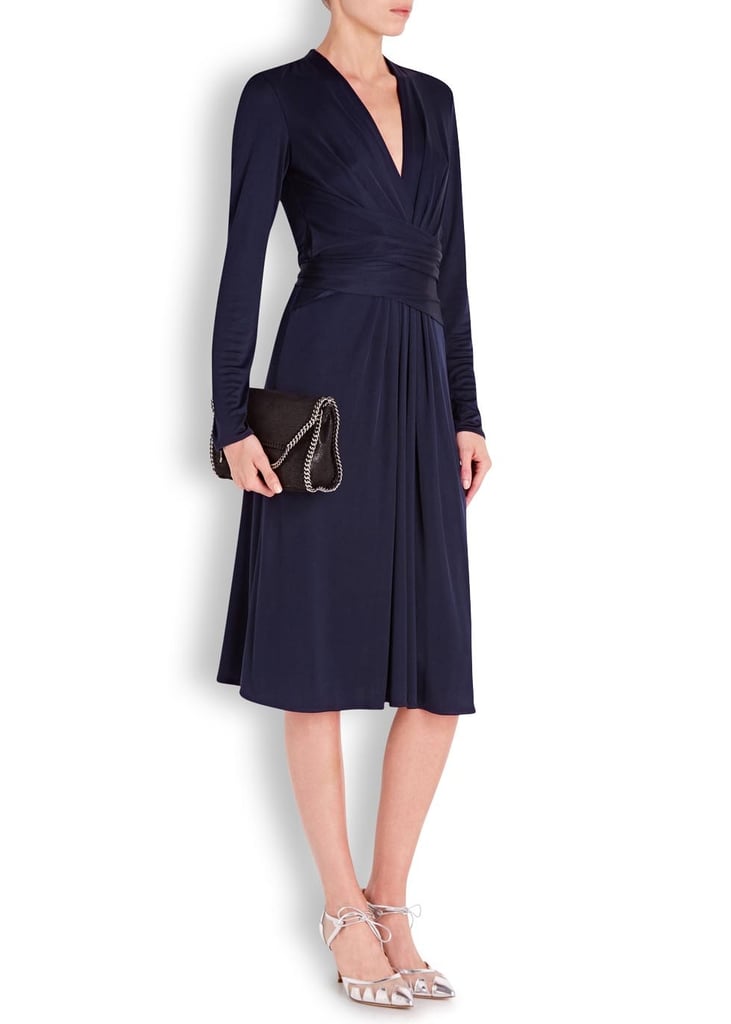 Kate's Issa Phylis Navy Wrap-Effect Dress