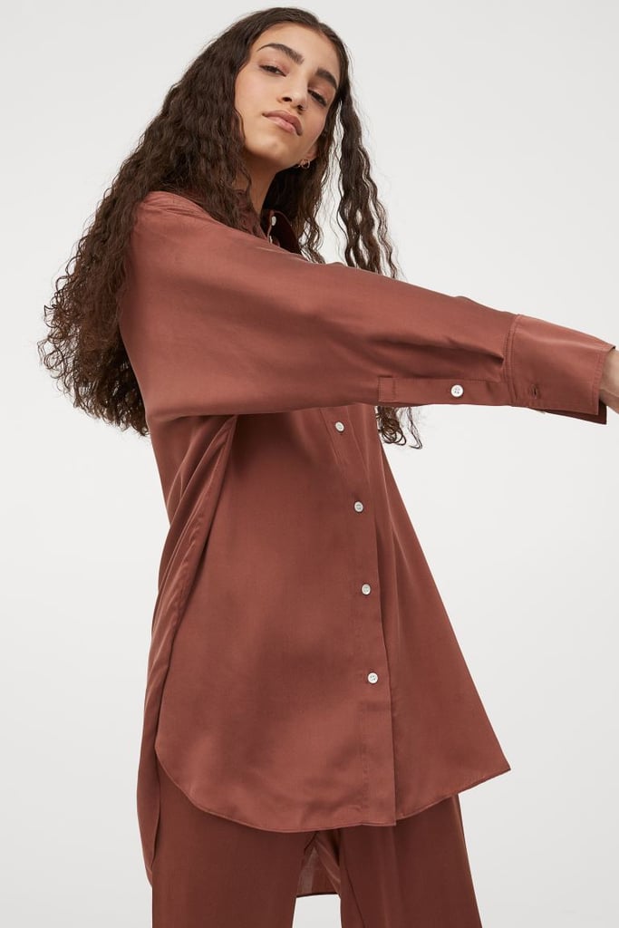 Mulberry Silk Shirt Tunic