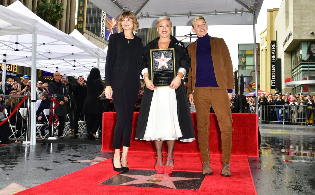 Pink at Hollywood Walk of Fame Ceremony 2019