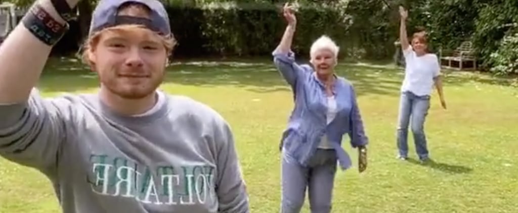 Judi Dench Dancing With Family on TikTok Video