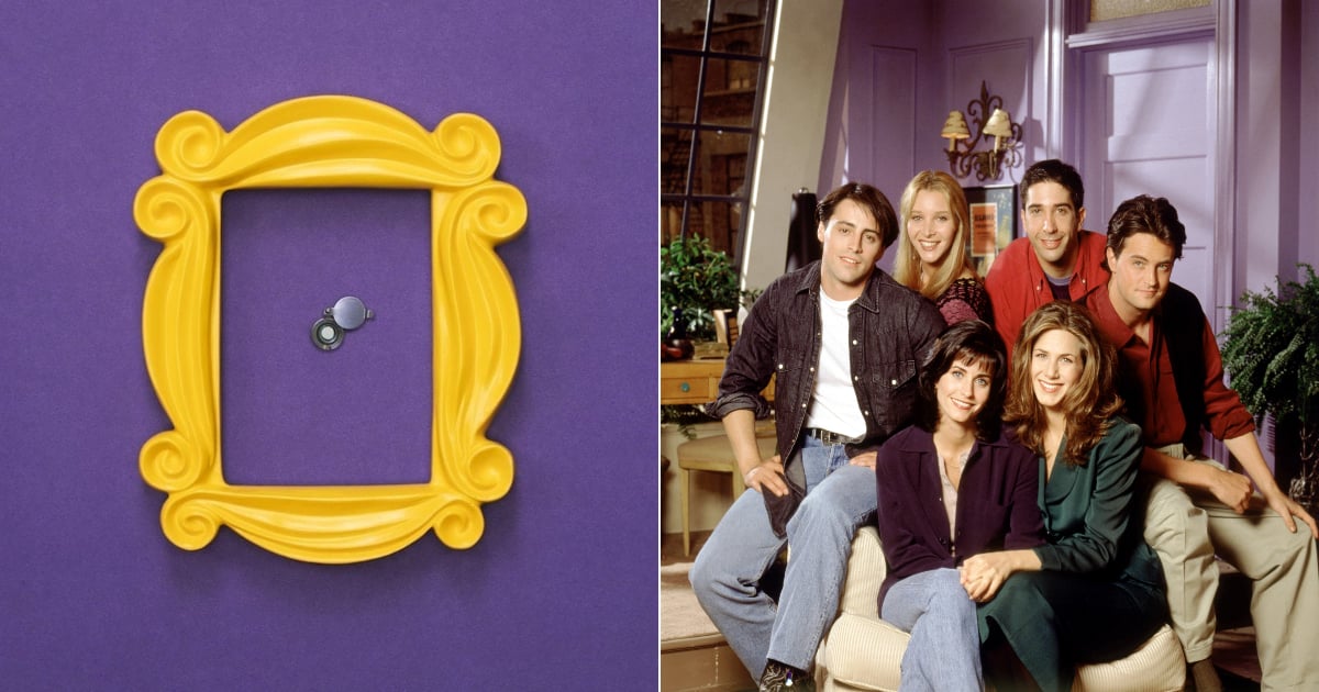 Paladone Friends Friends TV Show Coffee Mug, Monica's Purple Door Yellow  Peephole Frame Design. Friends Coffee Cup, Friends Tv Show Merchandise