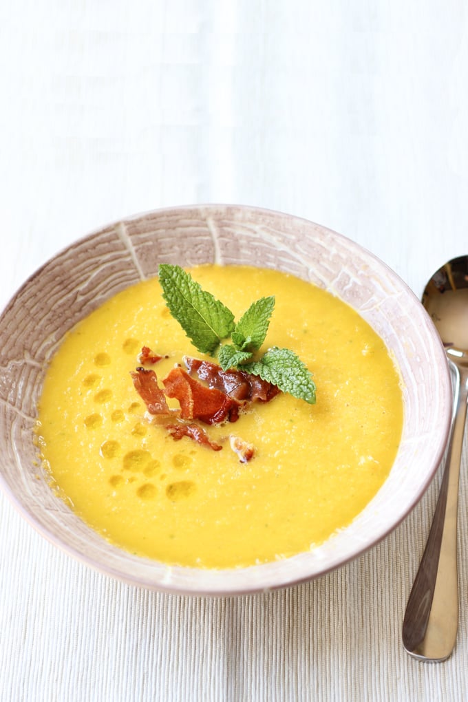 Cantaloupe Gazpacho | Healthy Cantaloupe Recipes | POPSUGAR Fitness Photo 9