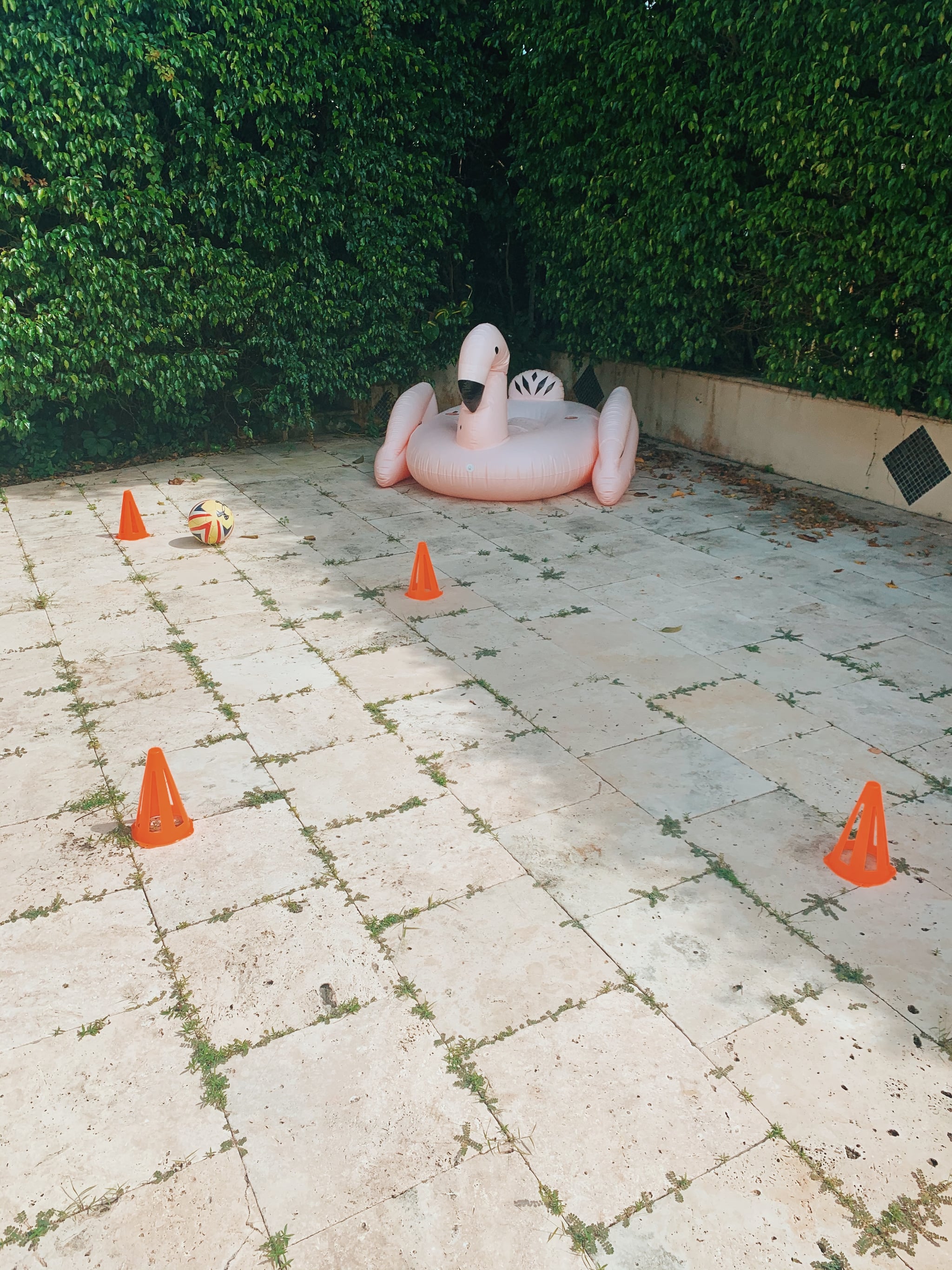 Cone Soccer Drill A Diy Backyard Obstacle Course Is The Perfect