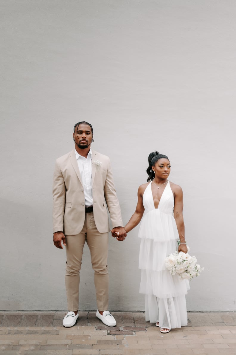 Simone Biles's Galia Lahav Wedding Dress