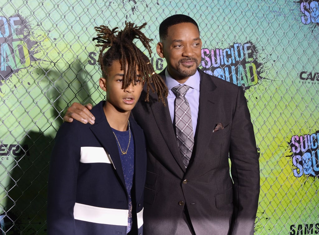 Will and Jaden Smith at Suicide Squad Premiere in NYC 2016