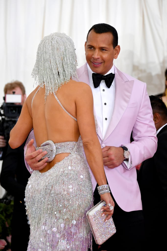 Jennifer Lopez and Alex Rodriguez at the 2019 Met Gala