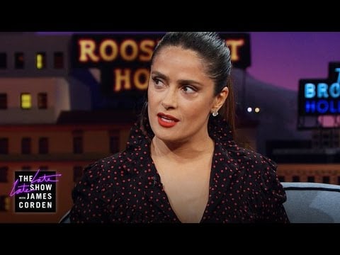 Salma Hayek #39 s Funniest Interviews Videos POPSUGAR Latina