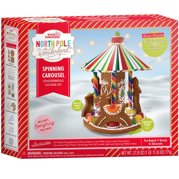 Gingerbread Spinning Carousel Kit Best Gingerbread House Decorating