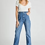 Zara Super Wide Leg Mid Ride Jeans I Tried The Viral Tiktok Jean Hack To Make Baggy Jeans Fit Popsugar Fashion Uk Photo 10