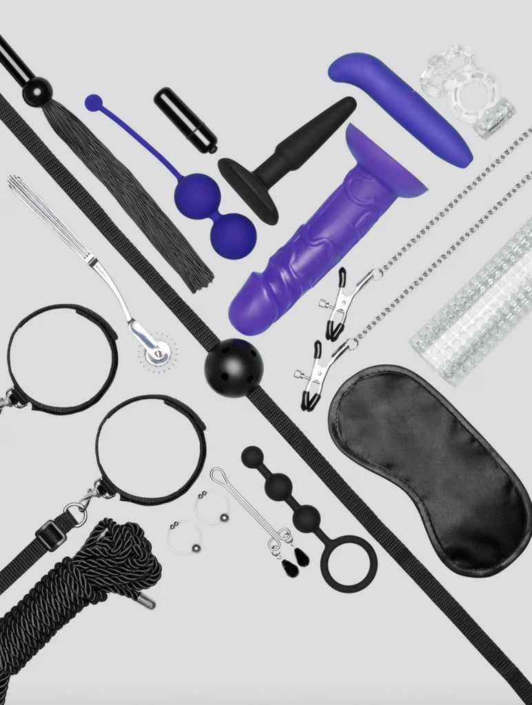 Lovehoney All You Need Bondage Kit ($110, originally $180)
No introduction to kink is complete without the right tool kit. This set has 20 pieces and includes toys, sensory tools, restraints, and more.