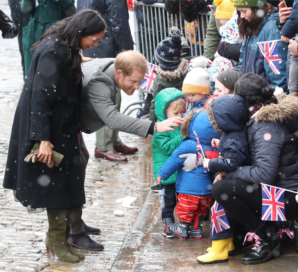 Meghan Markle Sarah Flint Boots Bristol Visit February 2019