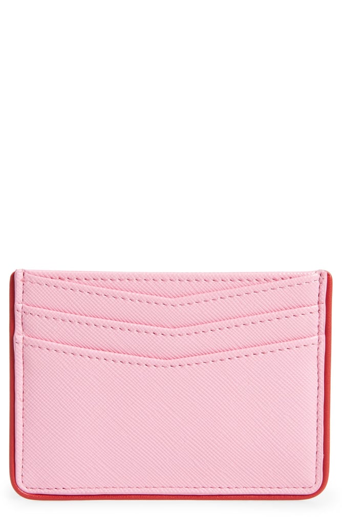 Nordstrom Rosa Faux Leather Card Holder