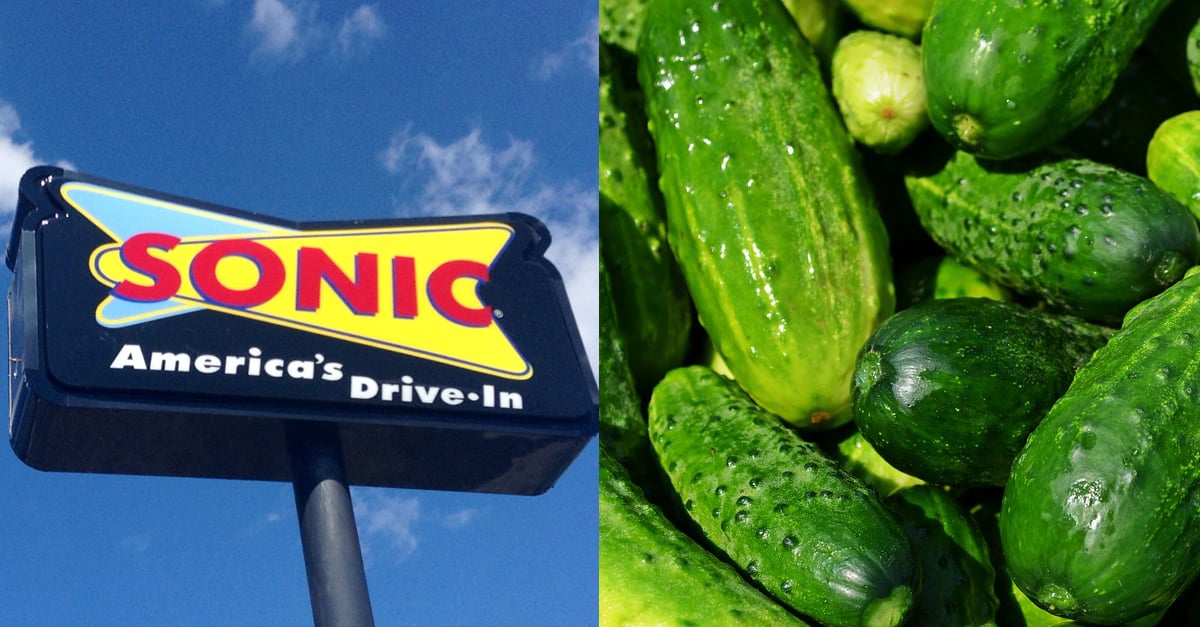 Sonic DriveIn Pickle Juice Slush POPSUGAR Food