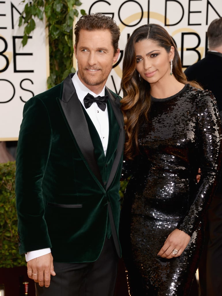 Matthew McConaughey at the Golden Globes 2014