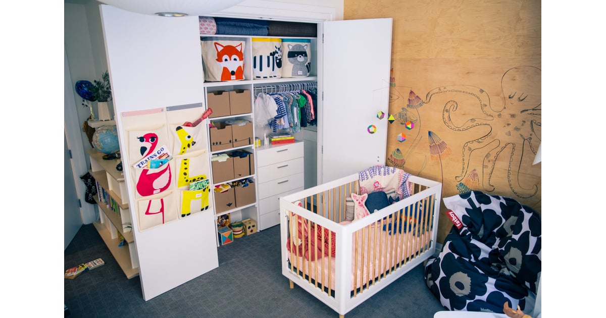 3 Sprouts' wall organizers and storage bins provide organized ways to