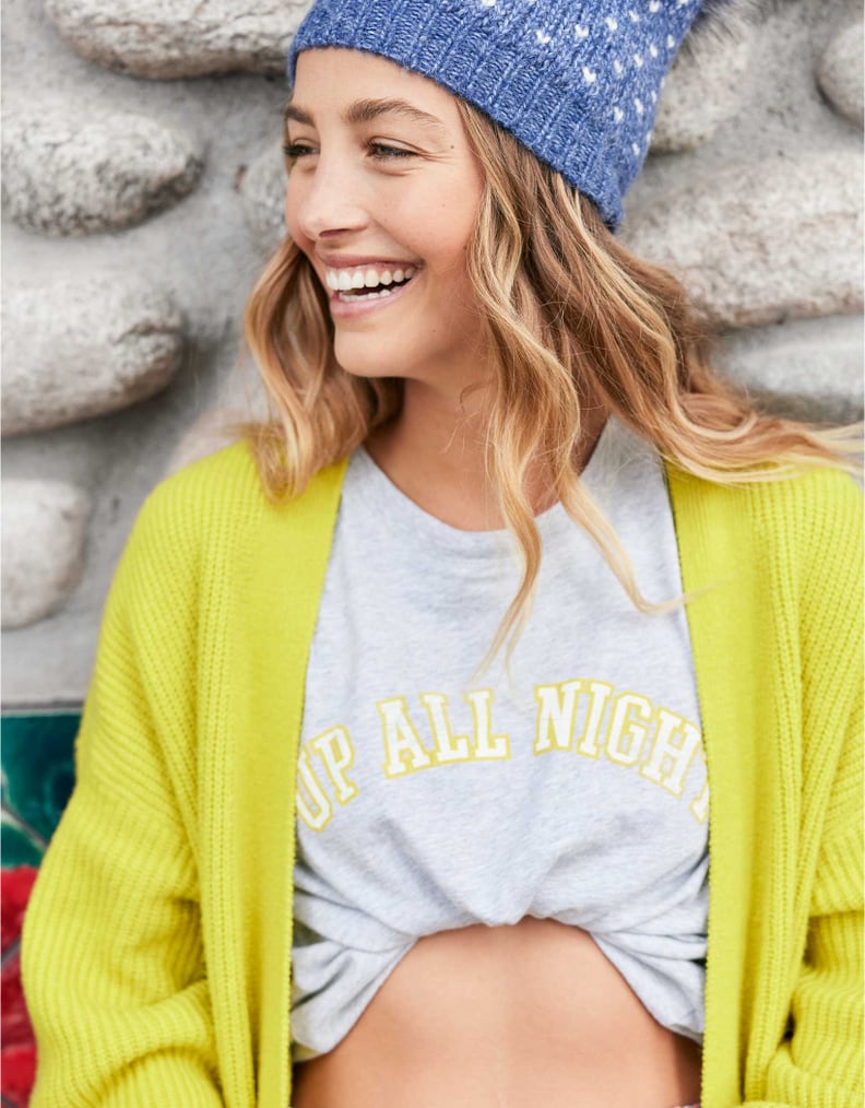The Perfect Tee: Aerie Cropped Oversized T-Shirt
