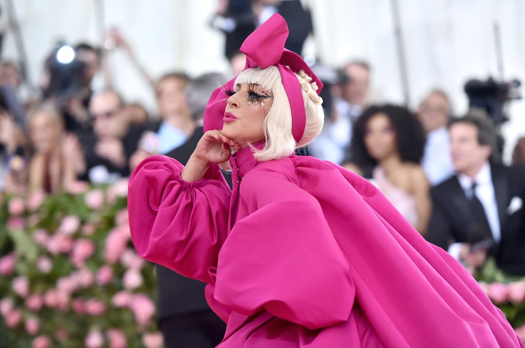 Lady Gaga Eyelashes at the Met Gala 2019