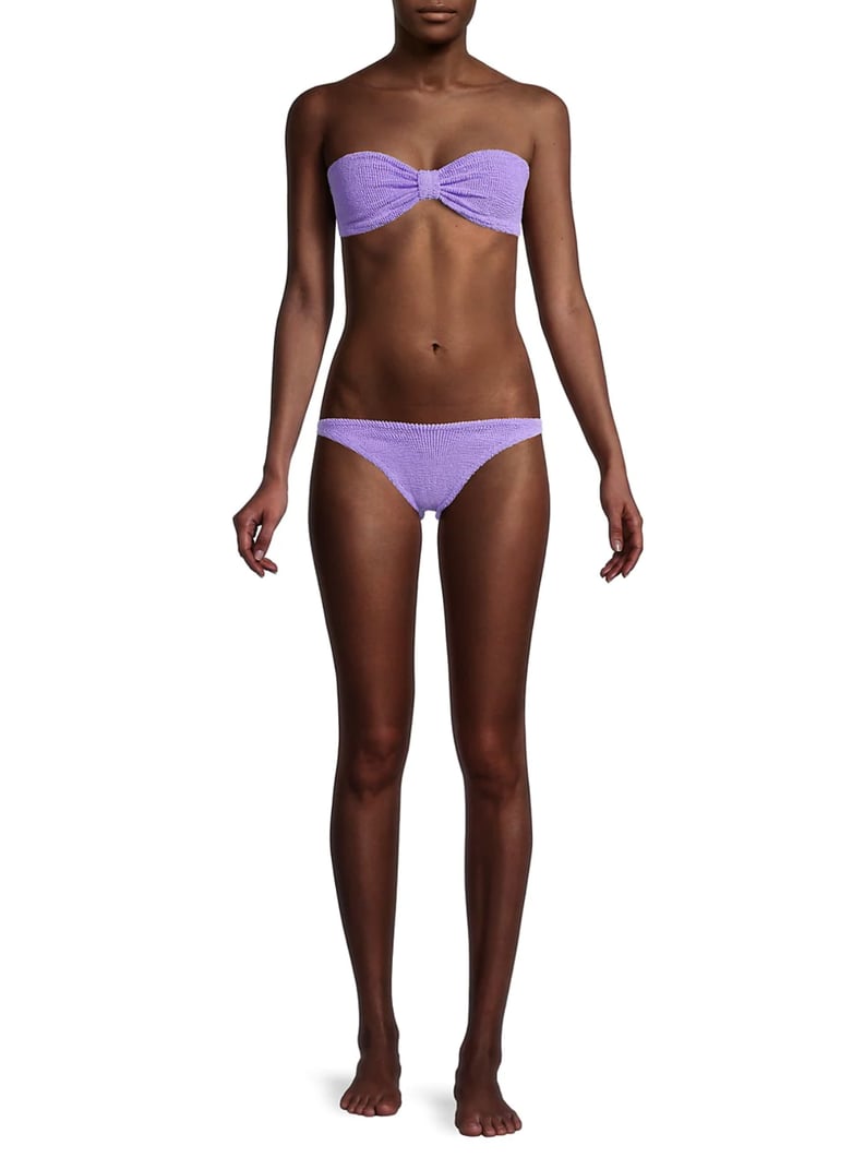 Hunza G Jean Bow Two-Piece Bikini Set