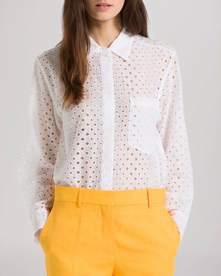 Sandro Shirt — Colombe Eyelet ($340)