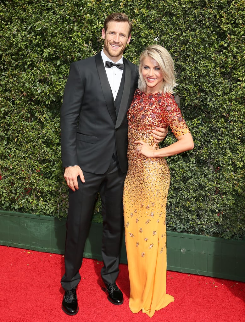 Julianne Hough and Brooks Laich at the Creative Arts Emmys